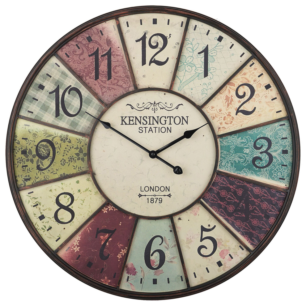 Wall Clock BOSWIL 59 cm Metal Multicolour