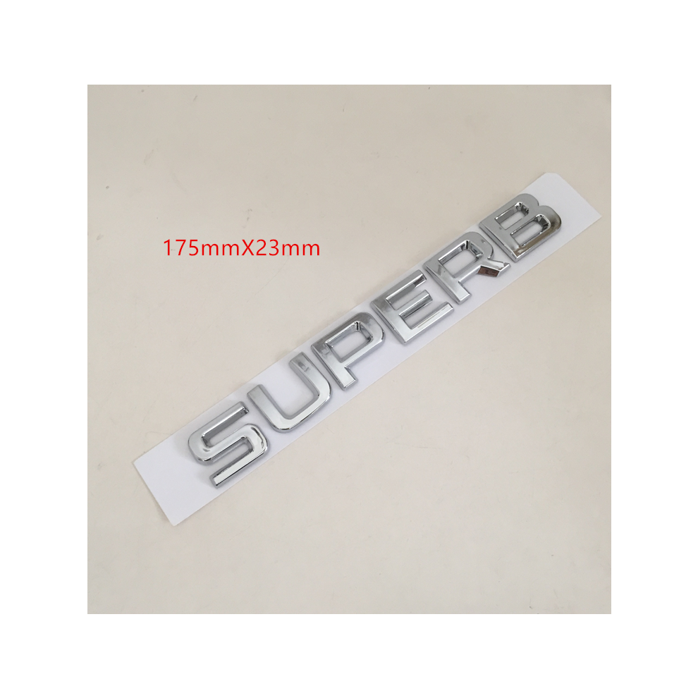 ( Superb) 1Pcs Abs Octavia Superb Rapid Fabia Kamiq Karoq Kodiaq Yeti Scala 4X4 Silver 8105270416338