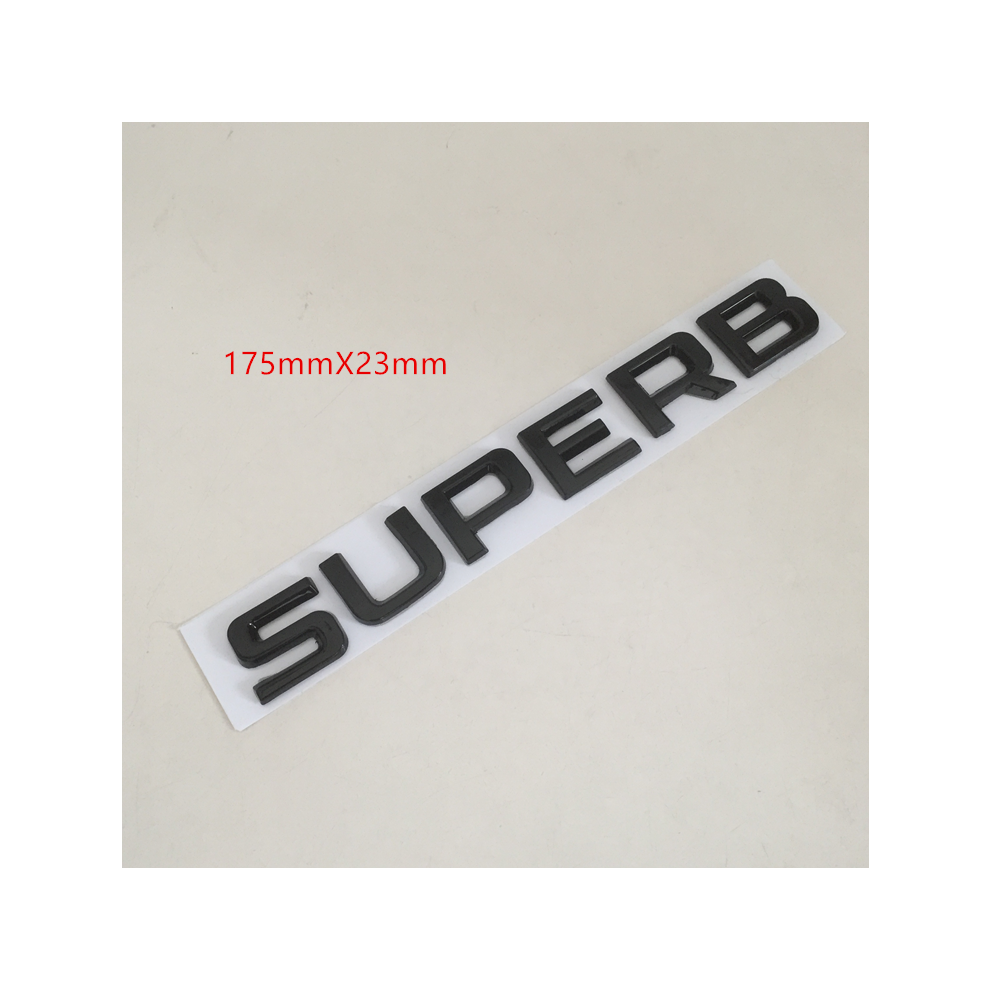 ( Superb) 1Pcs Abs Octavia Superb Rapid Fabia Kamiq Karoq Kodiaq Yeti Scala 4X4 Black 8105270416239