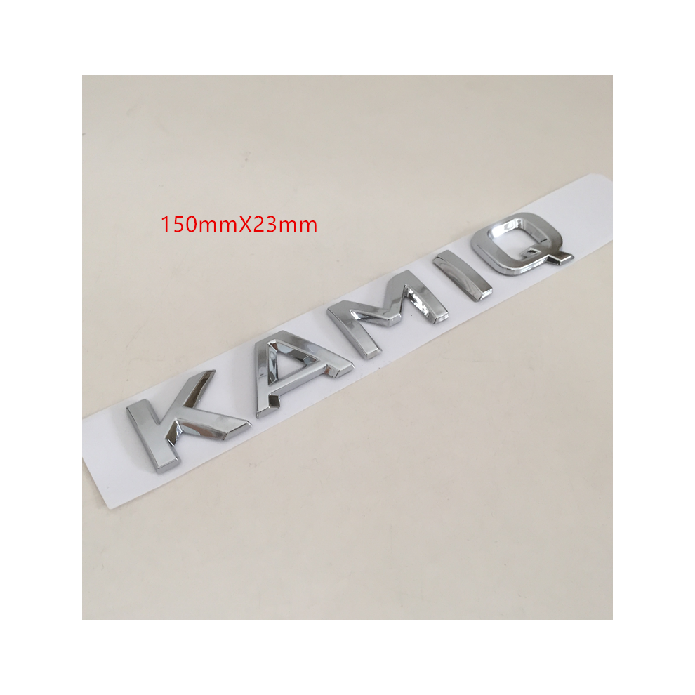 ( Kamiq) 1Pcs Abs Octavia Superb Rapid Fabia Kamiq Karoq Kodiaq Yeti Scala 4X4 Silver 8105270416260