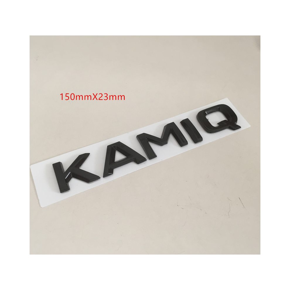 ( Kamiq) 1Pcs Abs Octavia Superb Rapid Fabia Kamiq Karoq Kodiaq Yeti Scala 4X4 Black 8105270416178