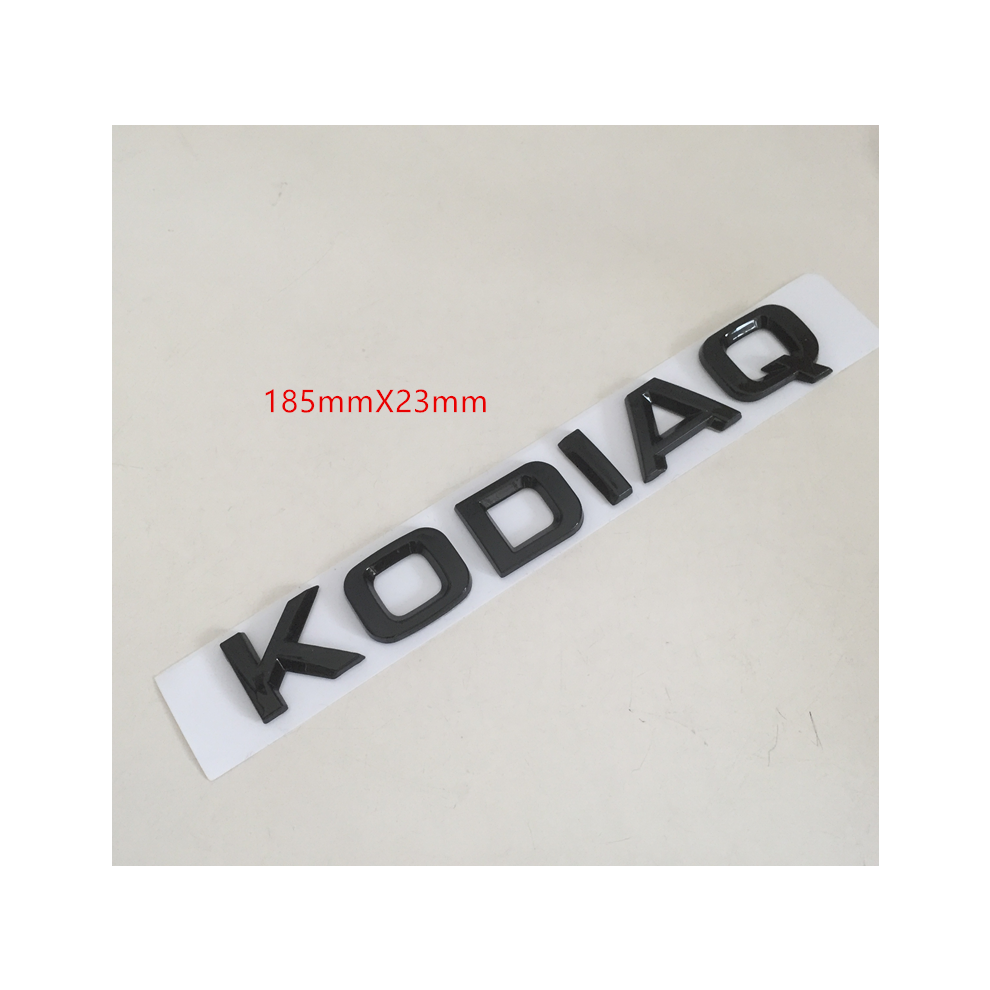 ( Kodiaq) 1Pcs Abs Octavia Superb Rapid Fabia Kamiq Karoq Kodiaq Yeti Scala 4X4 Black 8105270416192