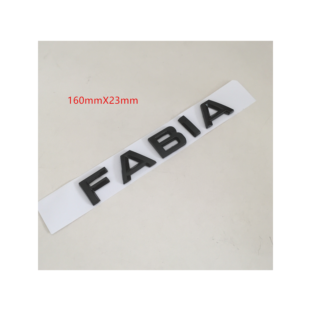 ( Fabia) 1Pcs Abs Octavia Superb Rapid Fabia Kamiq Karoq Kodiaq Yeti Scala 4X4 Black 8105270416161