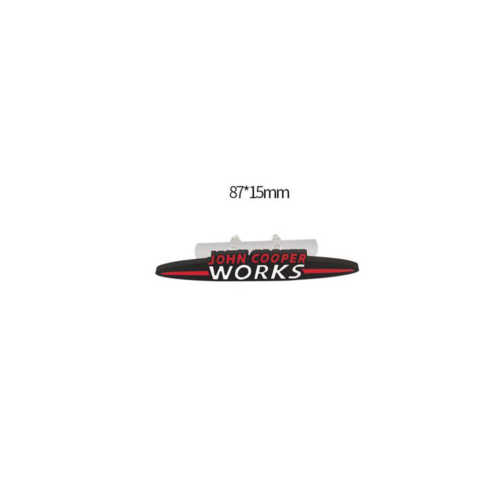 (Small Grille) Metal Jcw John Cooper Works Emblem Badge Decals For Mini Coopers Clubman 8105270419711