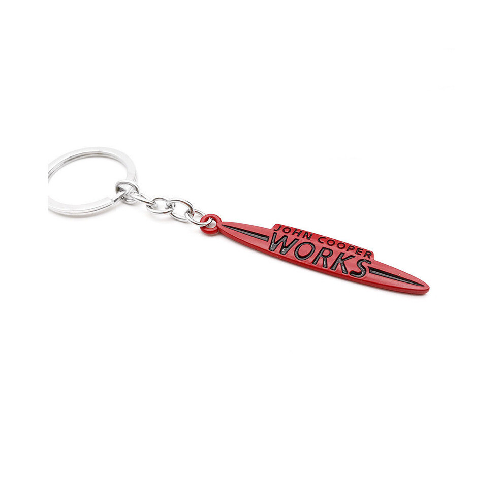 (Keychain 1) Metal Jcw John Cooper Works Emblem Badge Decals For Mini Coopers Clubman 8105270419674