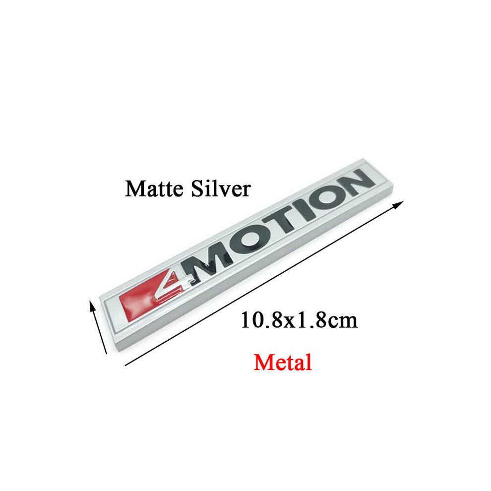 (Matte ) Metal Letters For Cars Volkswagen Passat B6 B8 Tiguan Vw T5 Golf 4 Mk4 Silver 8105270419780