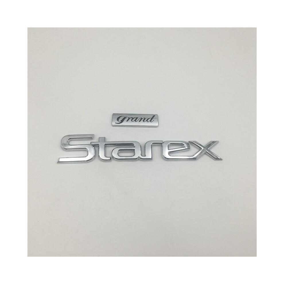 (Grand Starex) Rear Trunk Decoration Emblem 3D Letter Logo Nameplate Sticker Tailgate 8105270424869