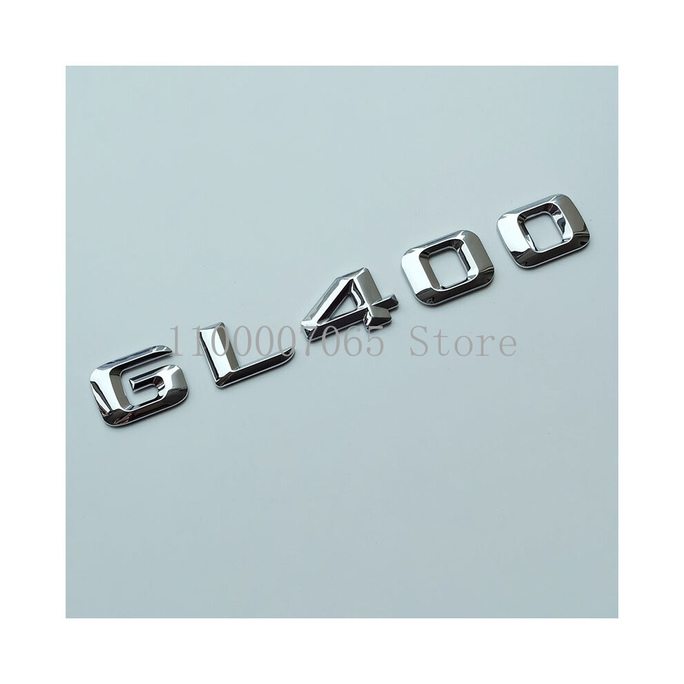 (Gl400) Sharp Font Chrome Letters Gl350 Gl400 Gl500 Cdi 4Matic Abs Emblem For 8105270426467