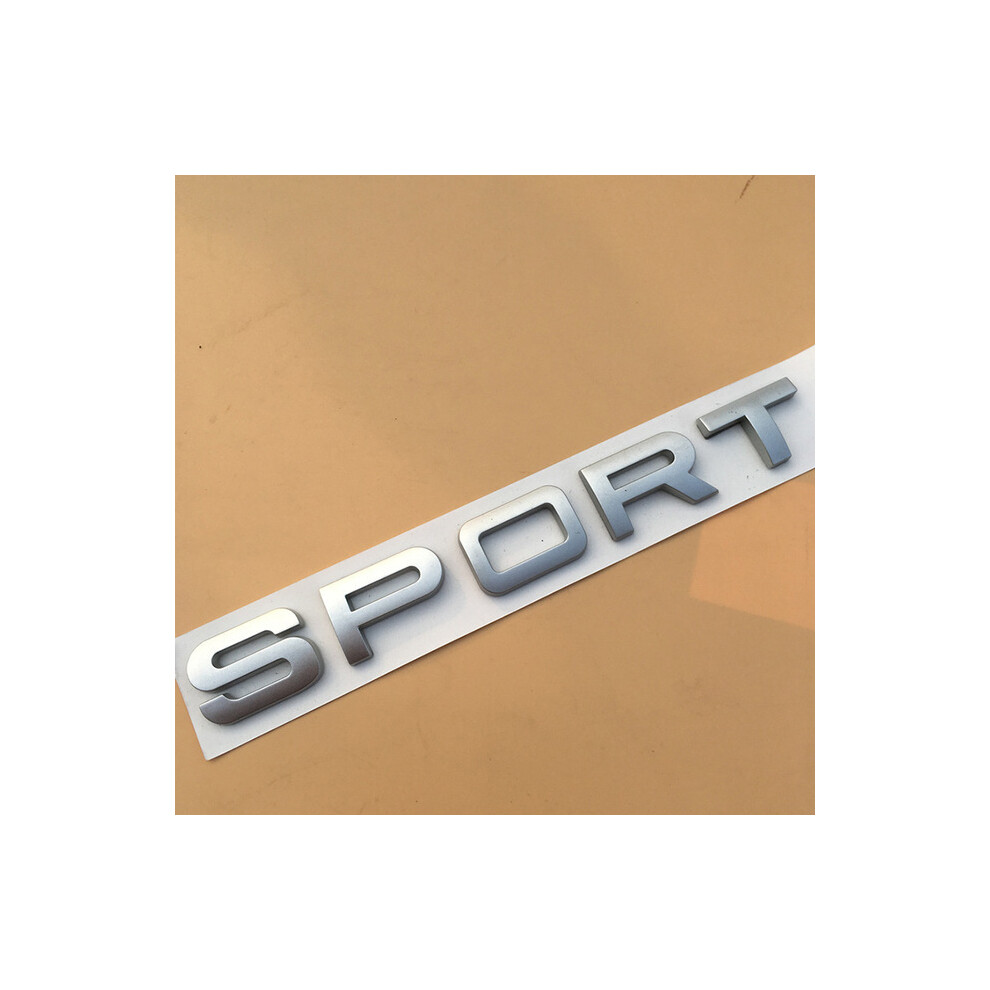 (Sport Matte ) Sport Emblem For Land Range Rover Sv Autobiography Discovery Hse Luxury Silver 8105270427150