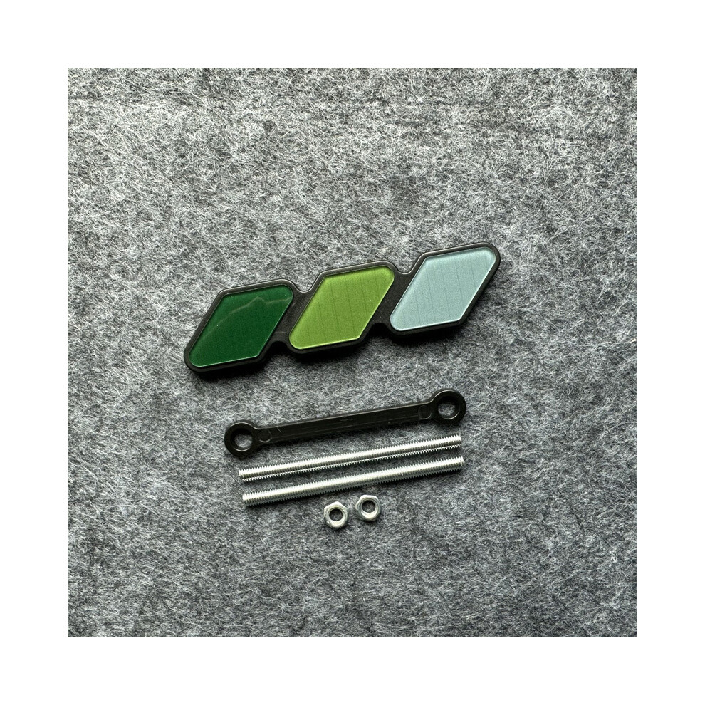 (C2) Tri-Color 3 Grille Badge Emblem For Toyota For Tacoma 4Runner Tundra Highlande 8105270429482