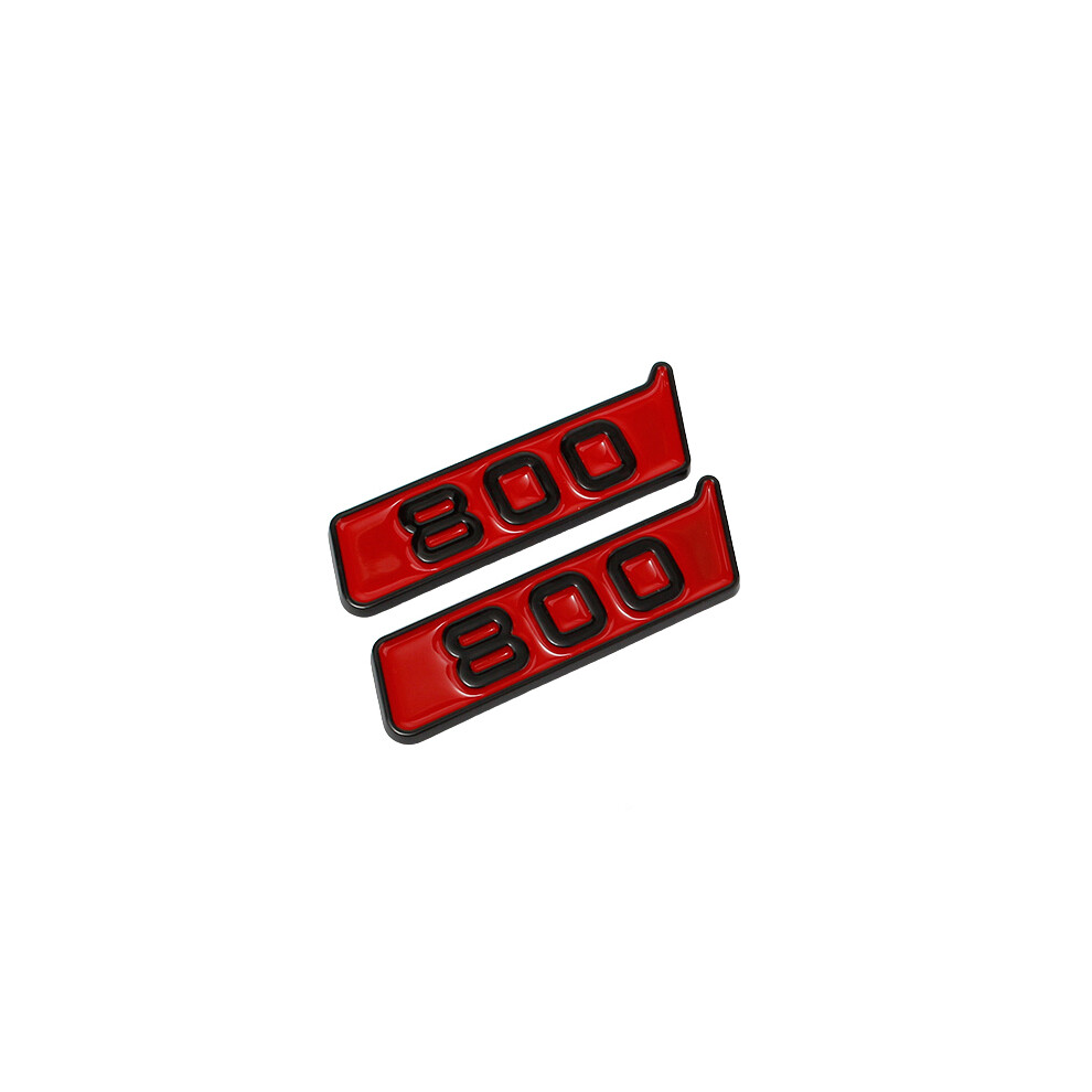(800( Letter)) V8 V12 Biturbo Turbo 4Matic 700 800 900 Fender Side Emblem Insignia Badge Black 8105270430396