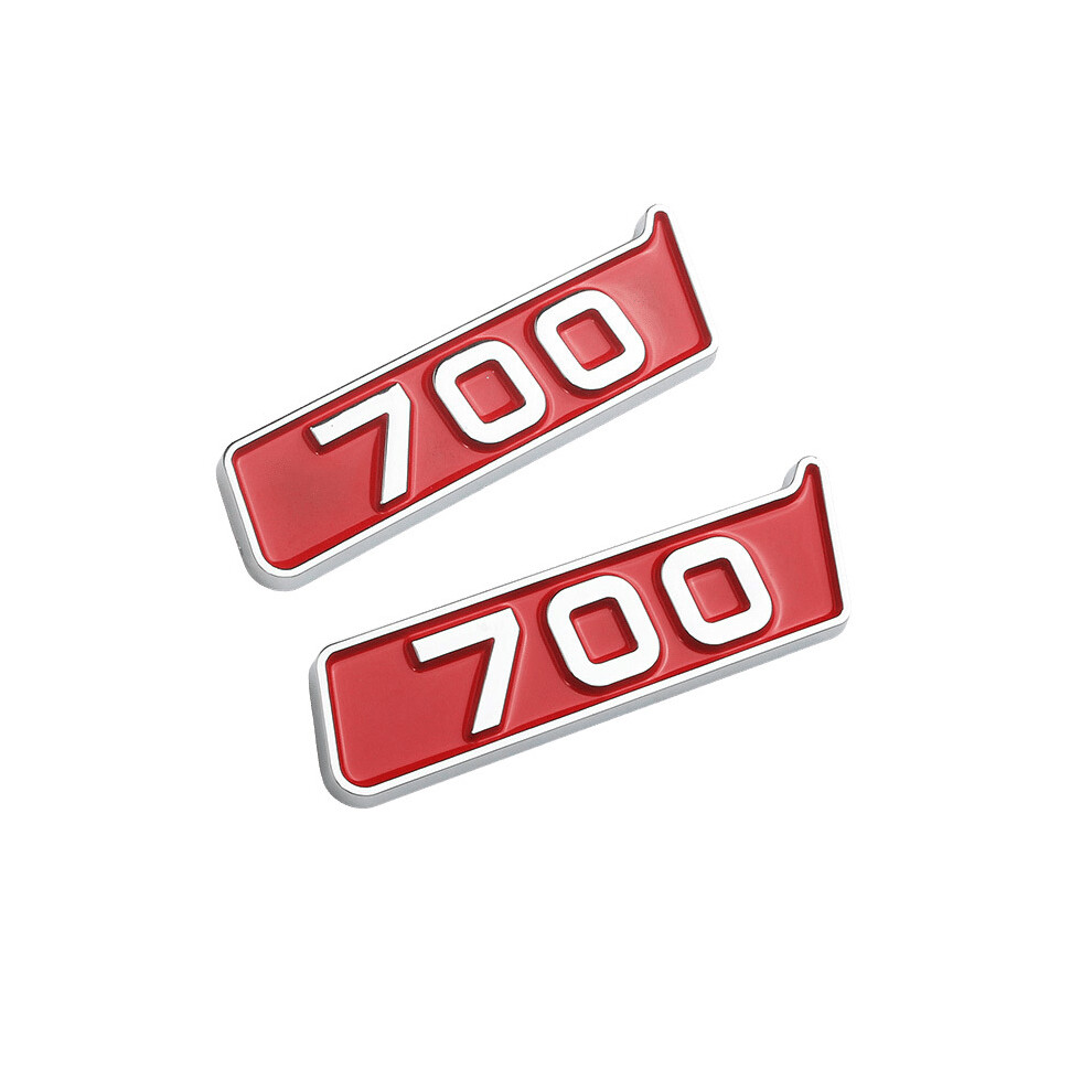 (700( Letter)) V8 V12 Biturbo Turbo 4Matic 700 800 900 Fender Side Emblem Insignia Badge Silver 8105270430389
