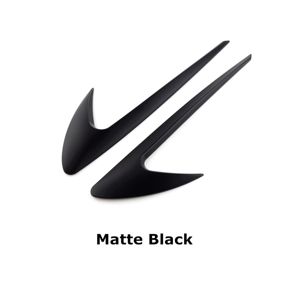 (Matte ) 2Pcs V6 V8 V12 Biturbo 4Matic+ Badge Car Fender Sticker Emblem For Mercedes Black 8105270439948