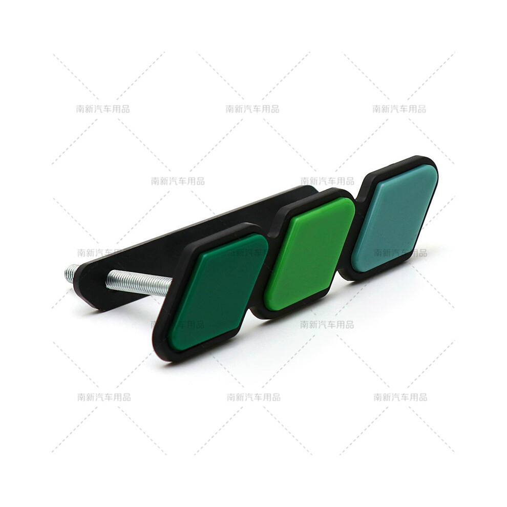 (Green) 3 Colors Front Grille Badge Emblem Logo For Toyota Tacoma Tundra 4Runner Green 8105270441323
