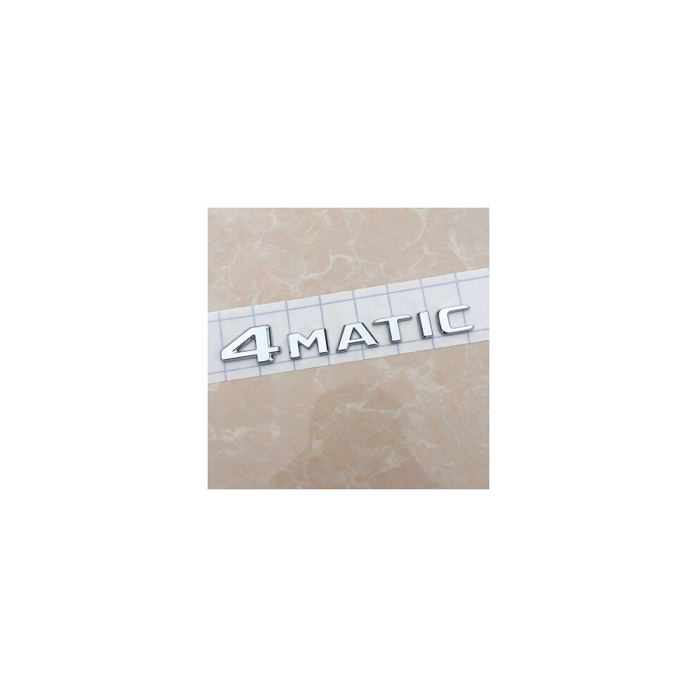 (4Matic) 3D Abs Letters E220d Glc220d C220d C250d Gle350d 4Matic Emblem For Mercedes 8105270446885