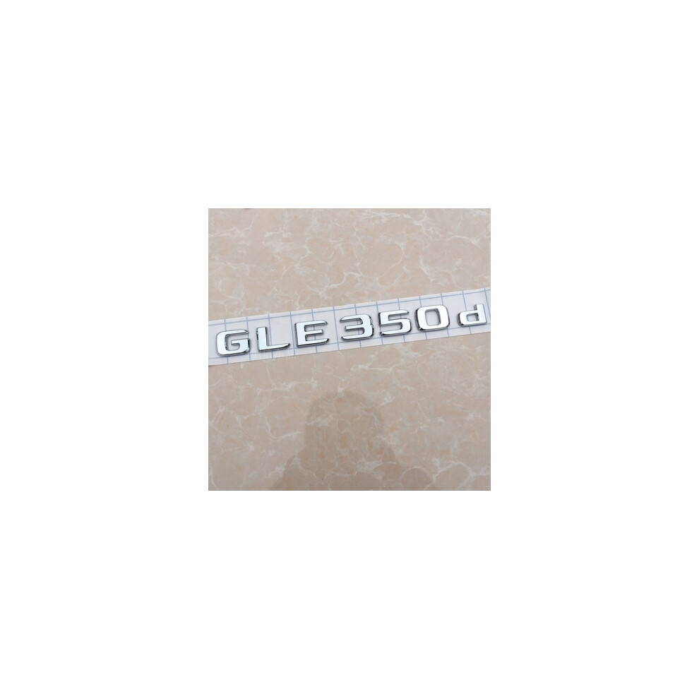 (Gle350d) 3D Abs Letters E220d Glc220d C220d C250d Gle350d 4Matic Emblem For Mercedes 8105270446939