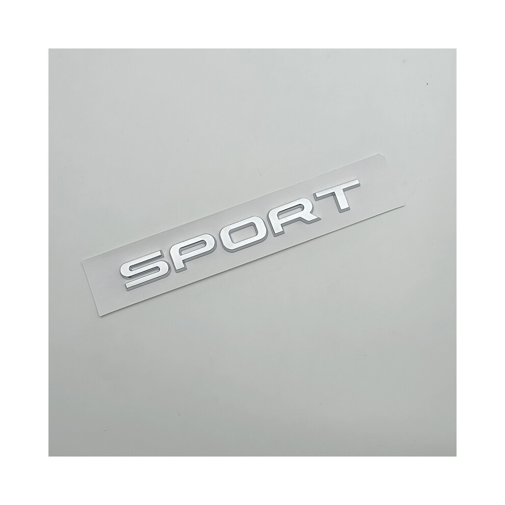 (Chrome) 3D Abs Logo Sport Emblem Letters Car Trunk Badge For Land Range Rover 8105270447547
