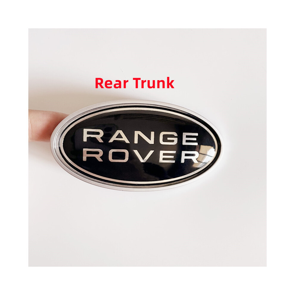 (Rear 1) 3D Aluminum Car Front Emblem Badge Decal For Land Range Rover Overfinch 8105270449138