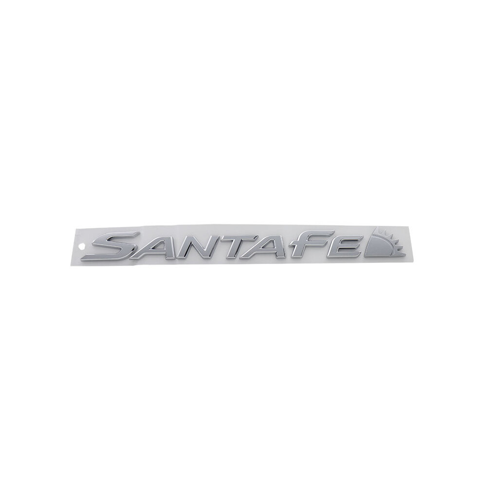 (Santafe-Chrome) 3D For Tucson Creta Kona Santa Fe Sonata Elantra Sportage Ix35 Ix25 4Wd 8105270456990