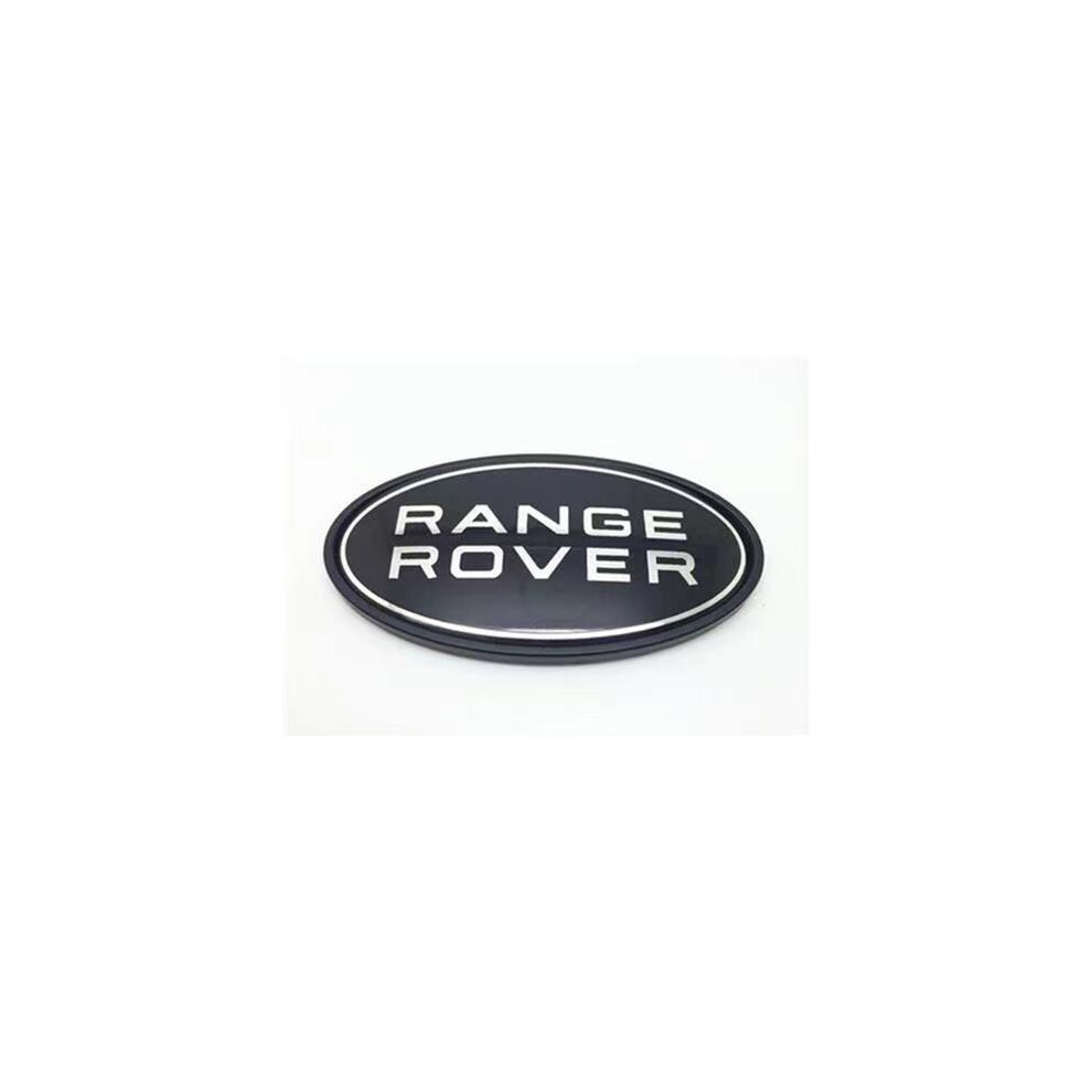 (Trunk Badge) 3D Metal Range Rover Logo Car Front Grill Emblem Trunk Badge Sticker For