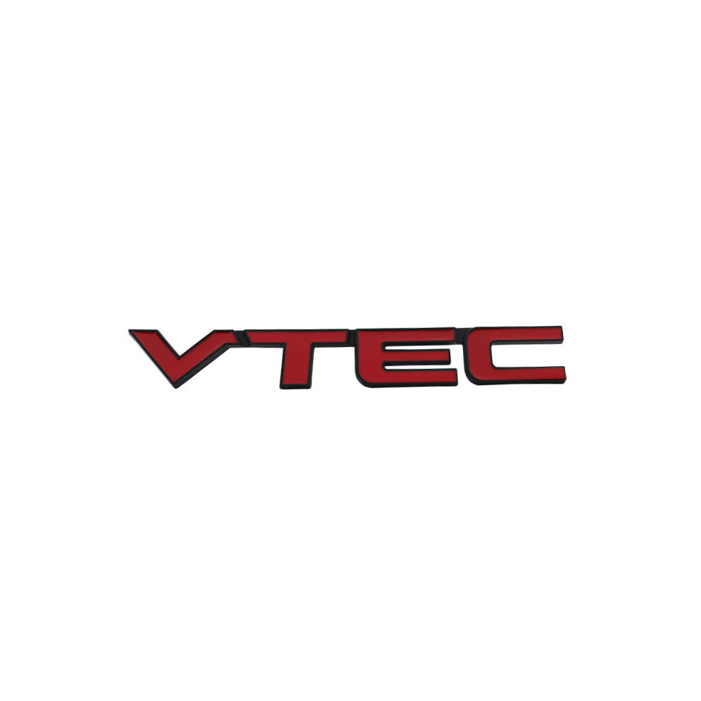 (-Red) 3D Premium For Civic Accord Odyssey Spirior Crv Suv Vtec Car Hood Fender Black/Red 8105270477674