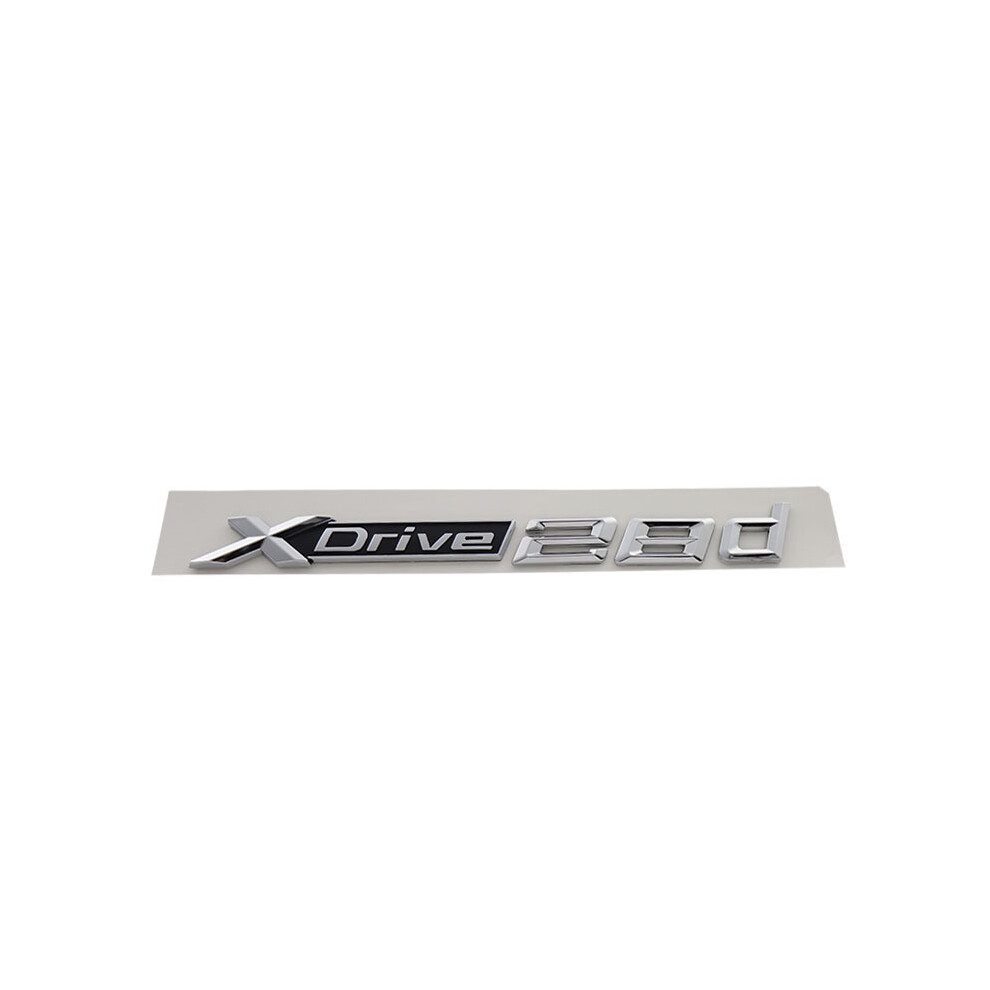 (Chrome-28D) 3D Premium For X1 X3 X5 X6 E83 E84 F25 F26 Xdrive X Drive 30D 35D 45D 8105270479289