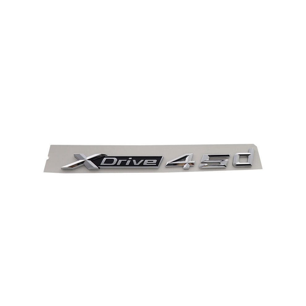 (Chrome-45D) 3D Premium For X1 X3 X5 X6 E83 E84 F25 F26 Xdrive X Drive 30D 35D 45D 8105270479326
