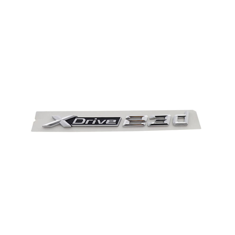 (Chrome-23D) 3D Premium For X1 X3 X5 X6 E83 E84 F25 F26 Xdrive X Drive 30D 35D 45D 8105270479265