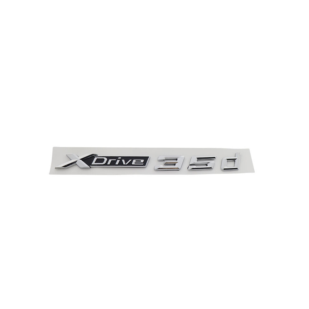 (Chrome-35D) 3D Premium For X1 X3 X5 X6 E83 E84 F25 F26 Xdrive X Drive 30D 35D 45D 8105270479302