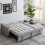 Luxury Life (Grey) Madrid Velvet Corner Sofa bed 5