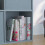 Vida Designs (Grey, Grey) Durham 6 Cube Shelf Drawer Bookcase with 3 Baskets 8