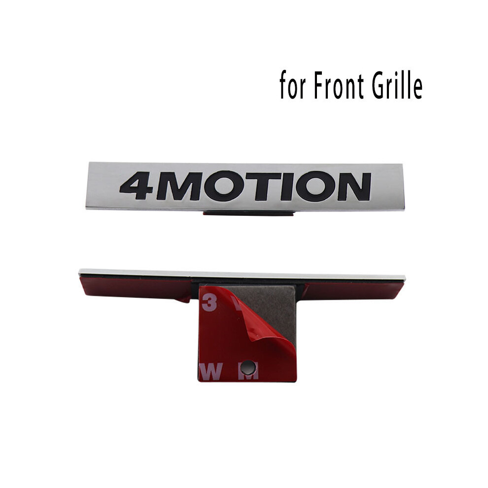 (Grille-4Motion) 4Motion Bluemotion Car Front Grille Fender Trunk Emblem Badge Sticker 8105270484900
