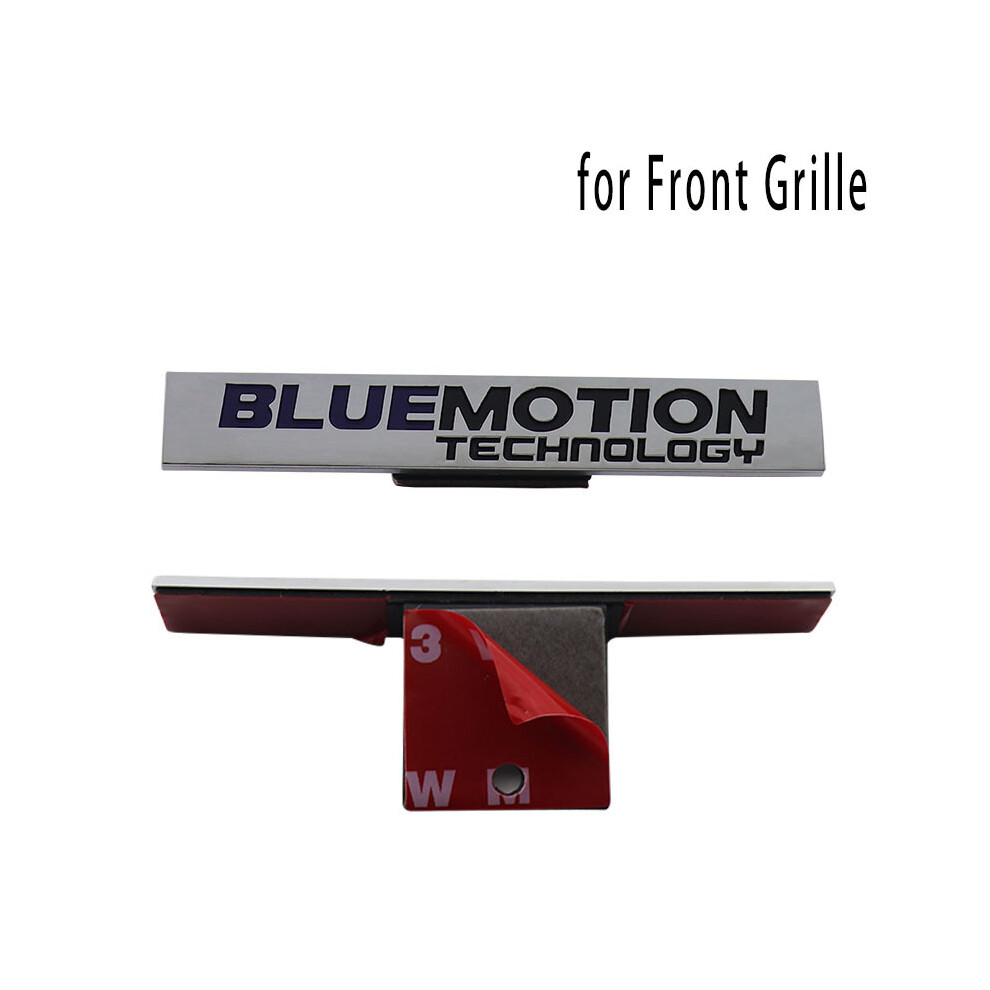 (Grille-Bluemotion) 4Motion Bluemotion Car Front Grille Fender Trunk Emblem Badge Sticker 8105270484917