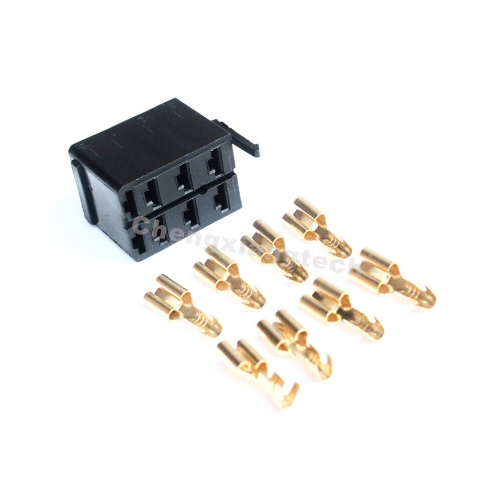 (Terminal Plug Set) Horn Boat Spst Momentary Car Switchrocker Toggle Led 5 Pins (On) Off Red 8105270486416