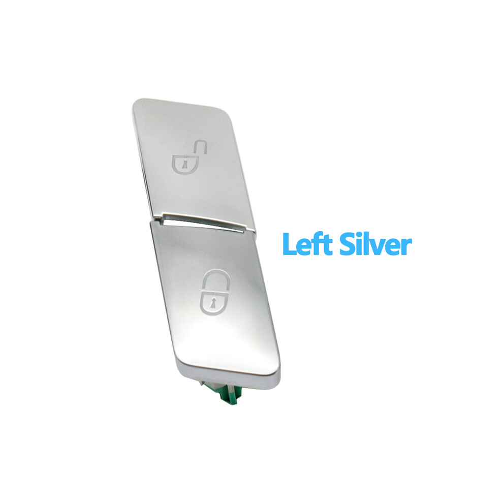 (Silver Left) Interior Door Lock car switchUnlock Opening Button For Mercedes Benz C-image-OPC-PDZK7CF-NEW