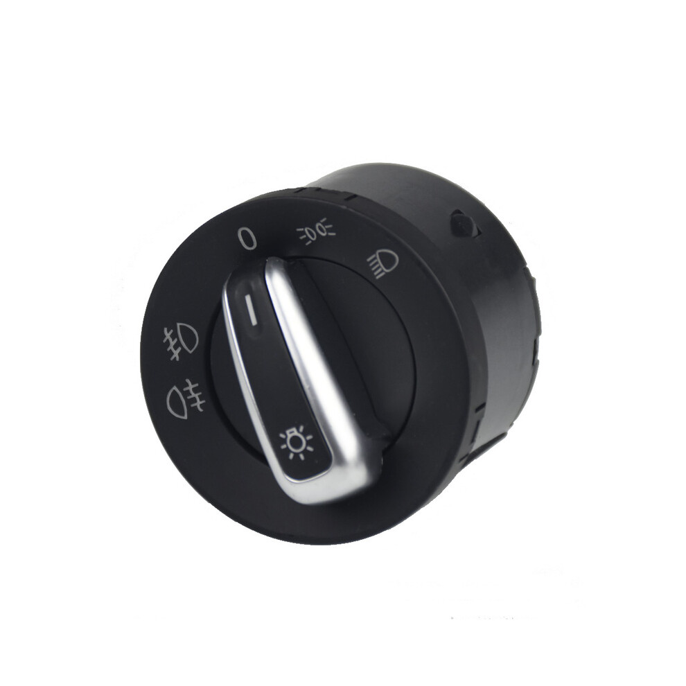 (C) Chrome European Headlight Car Switch For Vw Golf 5 6 Gti Mk5 Mk6 Jetta 8105270487987