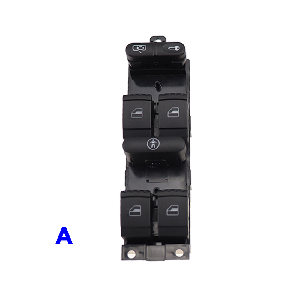 (A) Window Panel Master Control Car Switch For Vw Golf Mk4 Jetta Bora Passat 8105270505506