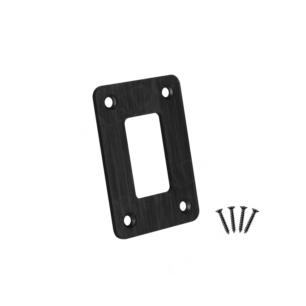 (Aluminum Bracket) Led Winch In Car Switchout Momentary Rocker 7 Pin (On)-Off-(On) Dpdt Blue 8105270508002