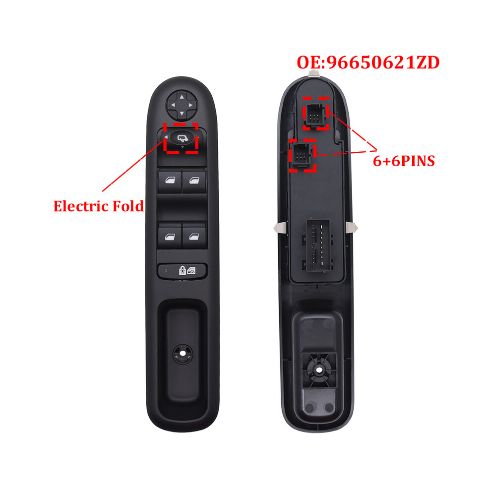(Electric Fold) 96650620Zd 96650621Zd Master Power Car Switchwindow For Peugeot 3008 5008 8105270509450