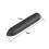 (Black) Electro Shock Large Vibrating Butt Plug Anal Dilator Bullet Vibrator Bdsm 6