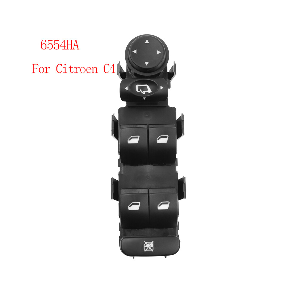 (6554Ha) Master Electric Power Window Car Switchcontrol For Peugeot 307 207 For 8105270516137