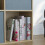 Vida Designs (Oak, Grey) Durham 6 Cube Shelf Drawer Bookcase with 3 Baskets 8