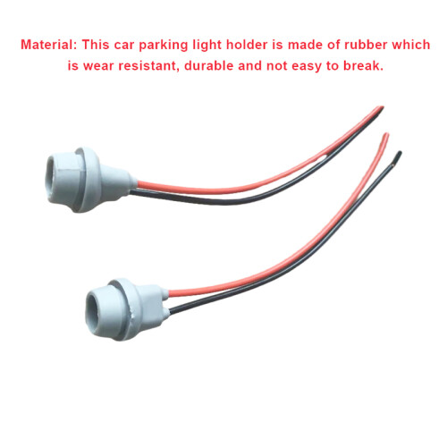 2 Pieces W5W T10 car switchInterior Parking Light Socket Base Lamp Holder 2