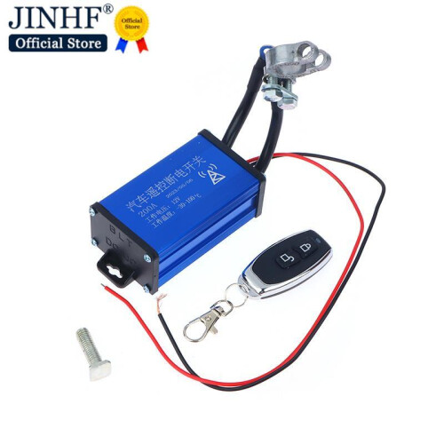 Battery Disconnect Isolator car switchCut-Off Relay W/ Wireless Remote 1