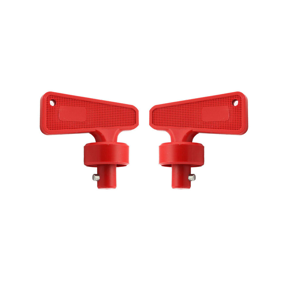 2Pcs Plastic Keys Spare Car Switchkey For Battery Isolator Power Kill 8105270532564