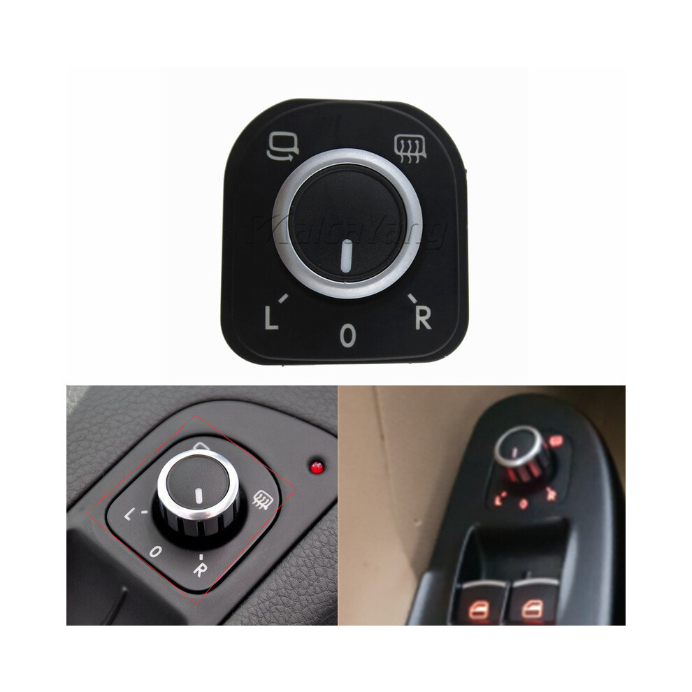 For Vw Volkswagen Jetta Car Switchgolf Mk5 Mk6 Mirror Control Adjust Knob 8105270534728