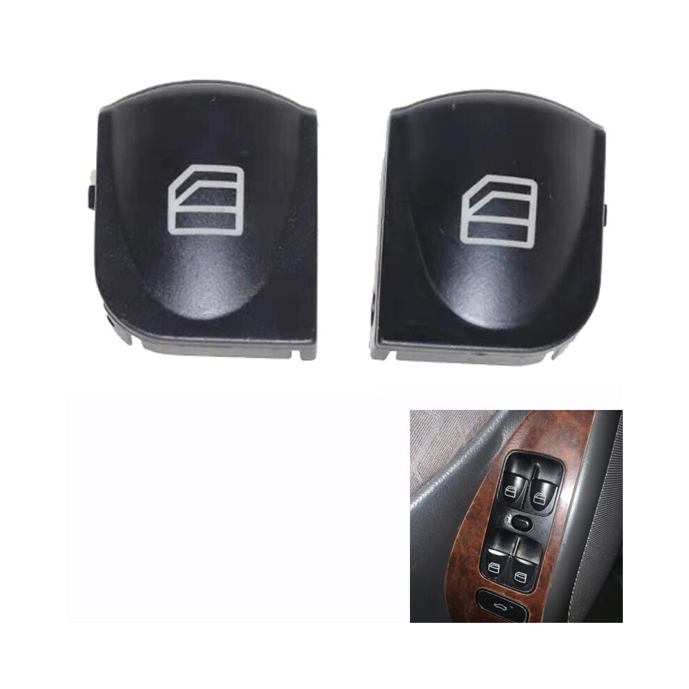 2Pcs Window Car Switchcover For Mercedes W203 C-Class Power Window Button 8105270536098