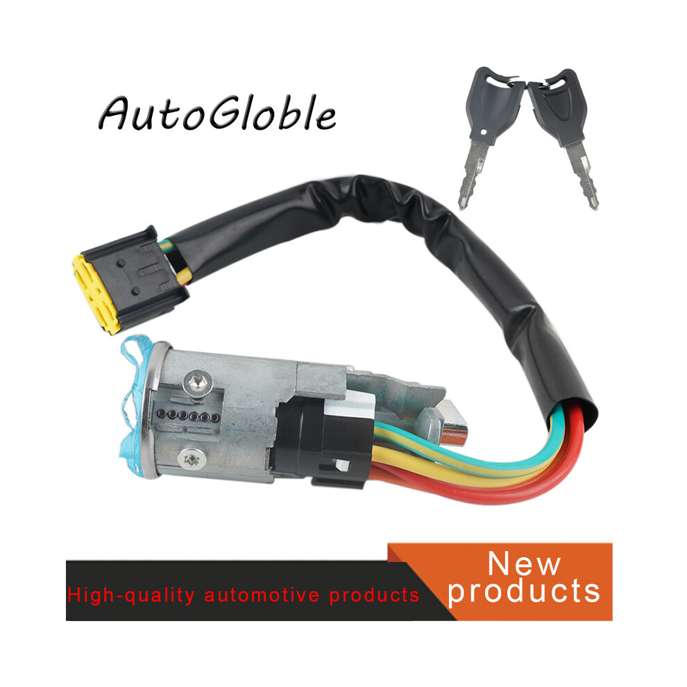 7701469419 Ignition Barrel Car Switch With +2Keys For Renault Clio Mk2 8105270538092