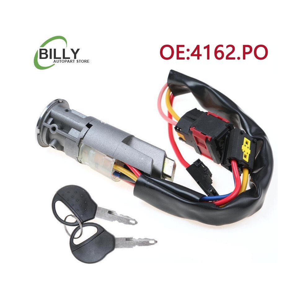 4162.Po 4162Po Ignition Car Switch Lock Cable For Peugeot 206 406 1998-2010 8105270538924