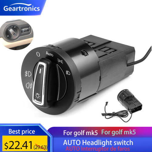 AUTO Headlight for golf car switchmk4 mk5 light Light Sensor Module For